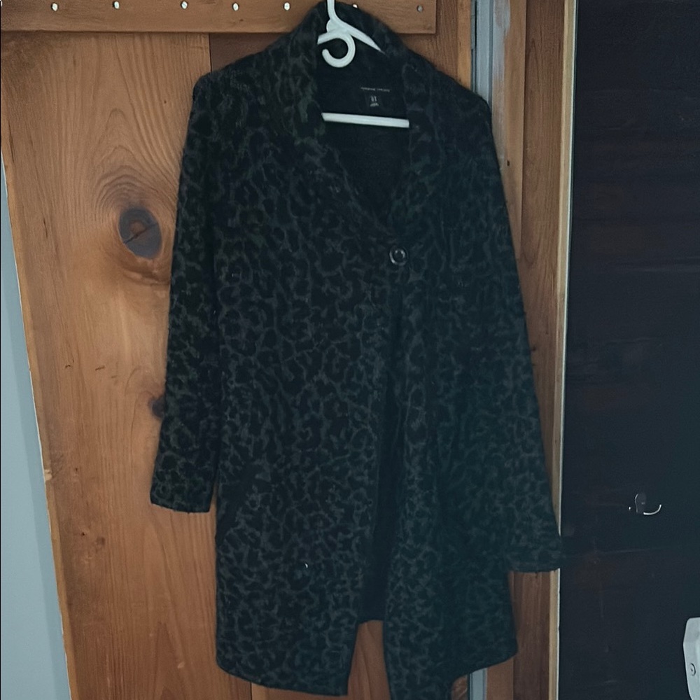 Leopard Print Women's Coat